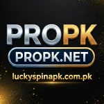 PROPK Game logo with LuckySpinAPK branding